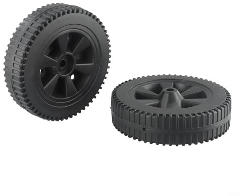 2 ruote di ricambio per barbecue a gas per Charbroil da 17,8 cm, diametro esterno 170 mm, altezza 40 mm, diametro foro 8-10 mm (170 mm)