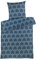 Carpe Sonno Seersucker Bettwäsche 135x200 Mikrofaser | Sommer Bettwäsche Seersucker Bettbezug 135 x 200 Sommerbettwäsche Bettwäsche-Sets Muster Bügelfreie Bettwäsche Seersucker 135x200 Blau