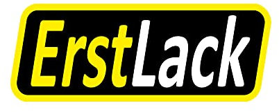 Aufkleber - ErstLack Schwarz/Gelb/Weiß