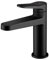 Steinberg Serie 340 Waschtischarmatur, Ausladung 126mm, ohne Ablaufgarnitur, 3401010S, Farbe: Matt Black
