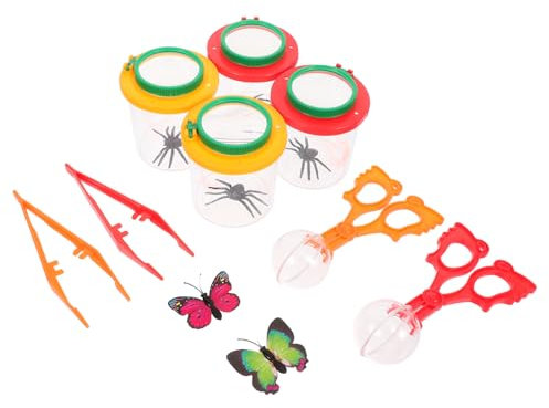 CAXUSD 1satz Insekten Beobachtungsbox Für Magnifier Kit Für Outdoor Abenteuer Insektenfänger Mit Bunten Kästen Für Naturerkundungen Und Lernen Umwelt