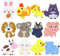 12 Piezas Animal Imanes Nevera Niños, 3D Imanes Nevera, Aprendizaje Preescolar Imanes Niños, Iman Nevera para La Imaginación