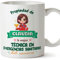 MUGFFINS Tazas Personalizadas para TÉCNICA EN EMERGENCIAS SANITARIAS mujer - En Español - Propiedad de - 11 oz / 330 ml - Regalo Personalizable original y divertido