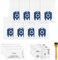 8 Stück Staubsaugerbeutel für Miele Classic C1, Complete C1, C2, C3, S227, S240, S270, S400, S400i, S600, S800, S2, S5, für Miele Complete C3 Beutel, mit 3 Luftfiltersets und 1 Orangefarbenen Bürste