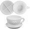 TQEBWUS Candle Cup Silicone Mould Candle Holder Cup – 2 Pieces Silicone Mould Candle Holder Cup Set with Saucer, Tea Cup Candle Mould – Coffee Cup Mould Silicone Moulds Tea Light Holder