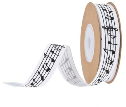 TMTGTS Schrägband Baumwolle 15mm/10m bedrucktes Ripsband Webband DIY Handwerk Schrägband Baumwolle bedrucktes Ripsband Schleifenband Fischgrätenstich Baumwollband Stoffband Dekoband Band