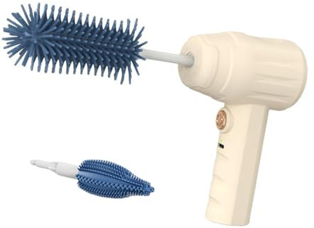 Electric Cup Cleaner Scrubber With Replaceable Cleaning Brush Head Innovative Baby Bottle Cleanliness Gadget For Home