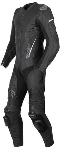 Motoblouz - Mono para moto con certificación CARL para hombre, color negro