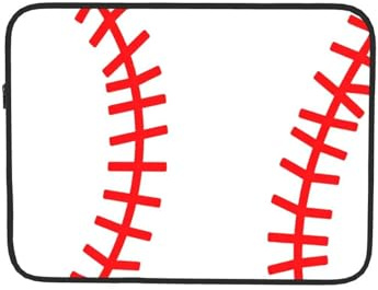 Baseball Stitch Art Laptop Sleeve Case Notebook Computer Pouch Tablet Briefcase Carrying Bag for Work 10 Inch
