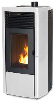 MCZ Star 2.0 Air Stufa pellet 8 KW Stufa pellet di ceramica bianco