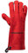 Feuermeister Premium 50173617B Gants de Barbecue en Cuir de Vachette Rouge Taille 12 Longueur 33 cm