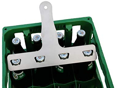 Deggelbam 4er Flaschenöffner für 0,5L // Männergeschenk // Flaschenöffner für echte Männer // Bier