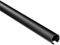 Gardinia 32236 Gardinenstange mit Innenlauf I Ø 16 mm schwarz-matt 120 cm