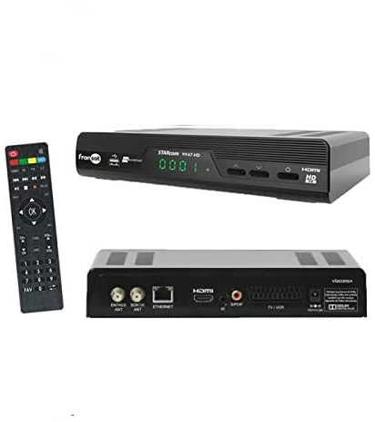 Optex 9947 - Receptor de TV Satélite HD 9947 (euroconector 5° occidental) (se vende sin tarjeta)