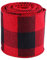 MoonyLI Weihnachten Wired Ribbon Plaid Sackleinen Christmas Wrapping Ribbon Bögen Ribbo Gingham Ribbon Wired Plaid Ribbon DIY 6 Yards