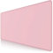 TITANWOLF - XXL Speed Gaming Mouse Pad Mouse Mat - Extra Large 900 x 400 x 3mm - Water-Resistant Mousepad with Non-Slip Rubber Base - Smooth Cloth Surface - BABY PINK