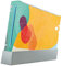 DeinDesign Autocollant Compatible avec Nintendo Wii Sticker Film Autocollant Art Abstrait Vert