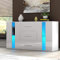 Panana 3 Drawer 2 Door,TV Unit 135 cm Home Furniture Stand Sideboard Matt body High Gloss Front LED Light (White)