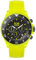 ICE-WATCH - Ice Chrono Neon Yellow - Montre Jaune pour Homme avec Bracelet en Silicone - Chrono - 019843 (Extra Large)