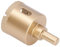 Diamond Drill Bit, 22-40mm Brazed Core Hole Saw, Hollow Cutter for Glass, Tile Granite, Marble, Porcelain, Rock, Porcelain(40mm)