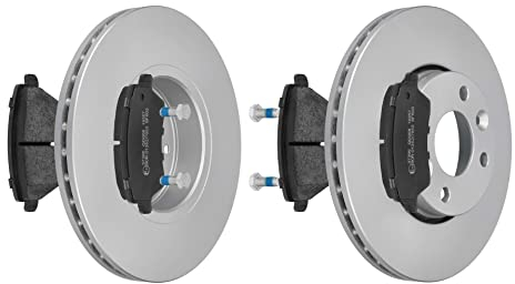 f.becker_line Bremsensatz Bremsscheiben Ø260MM + Bremsbeläge Vorne - kompatibel mit RENAULT CLIO III - Bremsen Set Bremsenset Bremsanlage