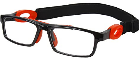 Andux Gafas Protectoras De Seguridad Para Baloncesto Fútbol Deportes LQYJ-05 (Rojo)