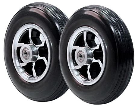 10 Rollstuhl Vorderräder, Mit Metallgelagerten, Explosionsgeschützten Solides Reifen, Ersatzteile Für Elektrorollstühle