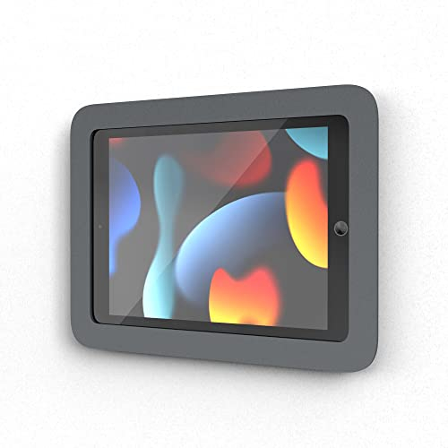 Heckler Design Wall Mount MX diebstahlsichere Wandhalterung kompatibel mit iPad 7 & 8 sowie iPad 9 (2019-2021) 10.2 Zoll (schwarz)