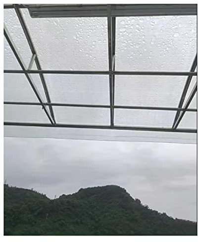 Clear Acrylic Plastic Sheet 1 Roll Of Polycarbonate Sheet, Greenhouse Cover Sheet, Door Carport Awning Canopy, Replacement Glass Shatter Resistant Easy To Cut, Drill, Bend, For DIY, Industrial, Crafts