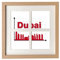 Urban Outline Axis Dubai Rahmen Wand Tischplatte Display 4 Öffnungen Bild