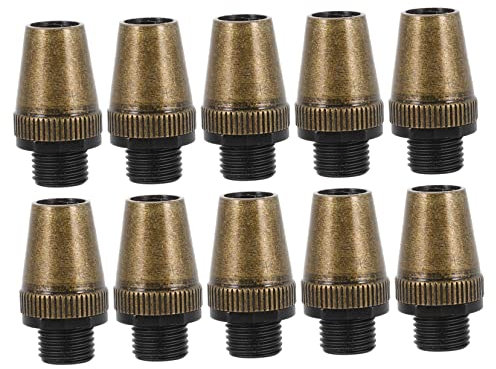DOITOOL 10 Pezzi Fibbia a Filo Lampadario Pressacavo Antistrappo Pressacavo in Ferro Morsetti Di Fissaggio Del Cavo Clip Per Lampadari a Soffitto Passacavo Connettore Ferro Da Stiro Rami