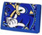 Sonic The Hedgehog Gifts Kids Wallets for Boys & Girls, Velcro Trifold Purses with Zip & Pound Coin Holder - Perfect for Childrens Wallet!