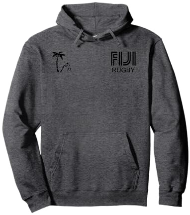 T-shirt de rugby Fidji pour les joueurs de rugby Sweat à Capuche