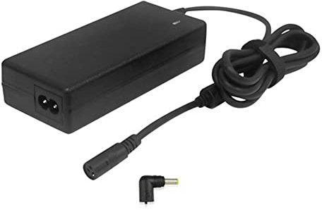 Tyatocepy 19V 90W 5,5X1,7MM Cargador Multifuncional para Computadora PortáTil Fuente de AlimentacióN Universal 90W Adaptador de Corriente Cargador de BateríA
