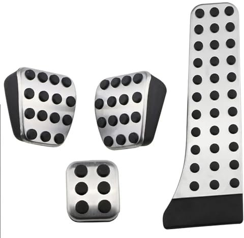 Bremspedal Für Benz W124 W202 W203 W140 W208 W210 W211 W220 R170 R171 R-Klasse Auto Pedale Bremse Kupplung Pedal Pad Abdeckung Auto-Fußpedale(MT Without Rest)