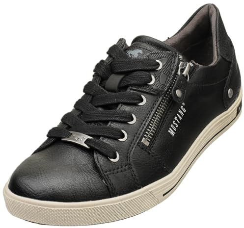 Mustang Damen 15M0152004 Sneaker, Black, 38 EU