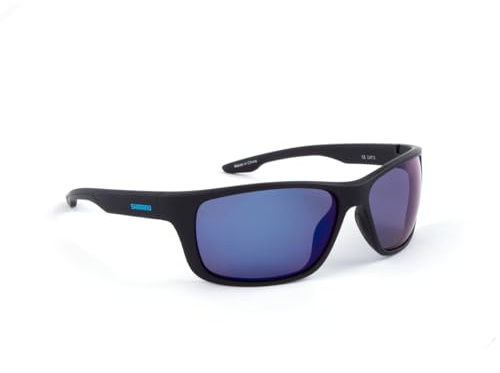 Eyewear Shimano - Matte Black & Blue Mirror