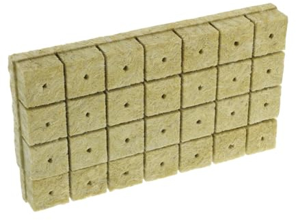 SOIMISS 28stücke Heizmatte für Pflanzen Hydroponikmatte Wärmematte für Sauerteigstarter Anzuchtwürfel Pflanzenvermehrungszubehör Hydroponikfilter Pflanzenwachstum