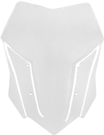 4. 5 mm dicker Motorrad -Windschutzscheiben -Luftstrom -Deflektor Visor -kompatibel mit S1000XR S1000 S 1000 XR Models 2015 2017 2018 2019(Clear)