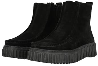 Clarks - Winterboots Torhill Cozy - mit kuscheligem Futter - Schwarz