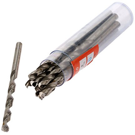 Mtsooning 10 Pcs 3.5mm Micro HSS Twist Drill Bit Straight Shank Electrical Drilling Tool