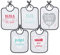 babyCalin Set de 5 Baberos