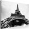 decomonkey Bilder Paris 60x40 cm 1 Teilig Leinwandbilder Bild auf Leinwand Vlies Wandbild Kunstdruck Wanddeko Wand Wohnzimmer Wanddekoration Deko Eiffelturm Architektur
