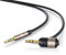 1m Klinkenkabel mit Mikrofon für Freisprechfunktion und Multifunktionstaste - AUX Verbindungskabel - Hands Free MIC AUX Cable - Klinke Kabel