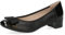 CAPRICE Damen Pumps Lack mit Blockabsatz, Schwarz (Black Comb), 37 EU