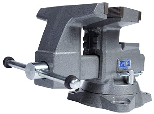 4800R, wendbarer Schraubstock, 20,3 cm Backenbreite, 24,8 cm (36,7 cm umgekehrt) Backenöffnung, 11,4 cm Halstiefe