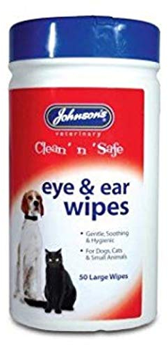 Johnsons Jvp Clean 'n' Safe Lot de 30 lingettes pour les yeux et les oreilles