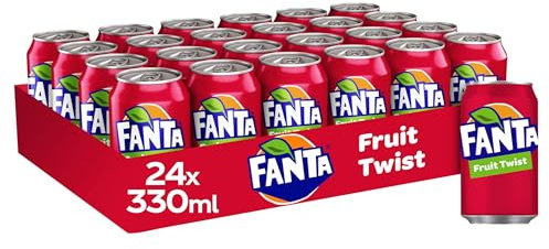 Fanta Fruit Twist 24 x 330ml Cans, 5017726155605