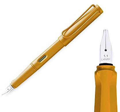 Lamy Safari Fountain Pen Candy Mango 021 2020 limited edition (1.1 MM Italic)