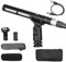 BOYA Escopeta Micrófono XLR, Profesional cardioide Mini Shotgun Condensador micrófono con 12-48 Phantom Power para grabación de cámara de vídeo